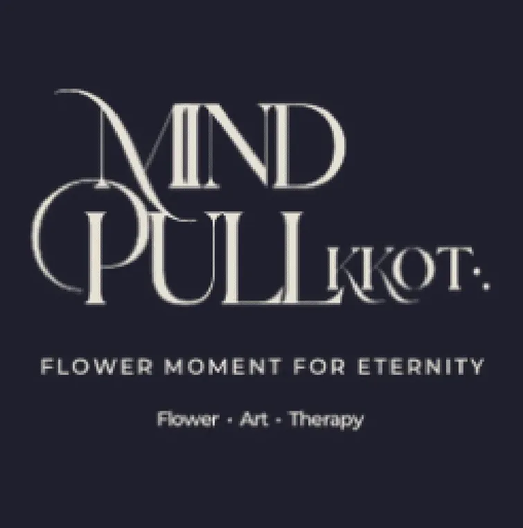 플라워디렉터 마음풀꽃 사이트 로고_다크버전